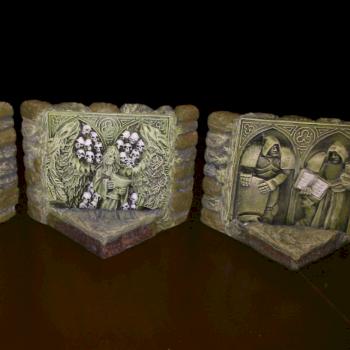 Dwarven Forge Conversion with Scibor wall reliefs by DjTherapy