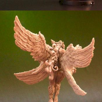 Garuda (only sculpted) by ilmarion