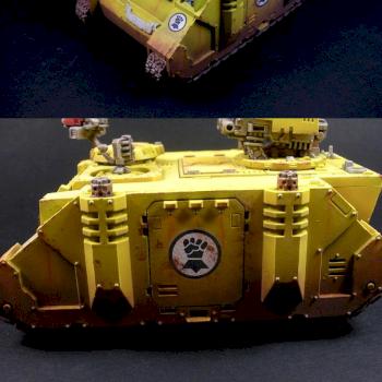 Imperial Fists Razorback/Rhino by Gionny