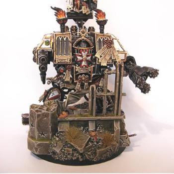 Black Templar Dreadnought by DarkEyeStudios