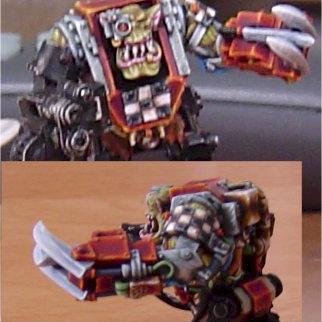 WIP Ork in Mega Armor 2 by BulldogLopez