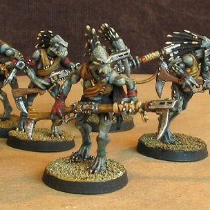 Kroot Carnivore Squad by Kernspalt