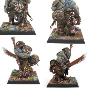 PAINT AID Ogre Iron Guts Standard Bearer by Astonia