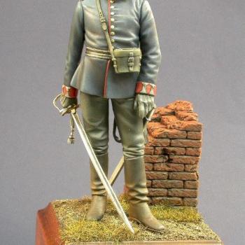 Officier Prussien 1870 by Bernard