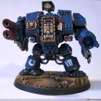 Ultramarine Dreadnought by Micha