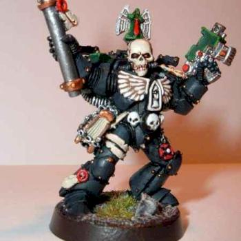 Dark Angels Chaplain Ordenspriester Absolutionspriester by jerome78