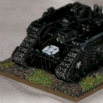 Epic Armageddon - Raven Guard Land Raider by Glyn Green