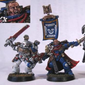 Ultramarine Commnad squad by Micha