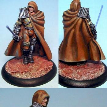 Dark Jedi conversion of Sacred Blade mini by supervike