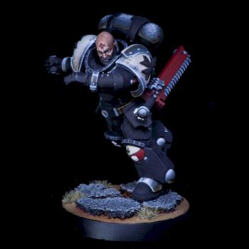 Black Templars assault intercessor with grenade done! by El Sabel