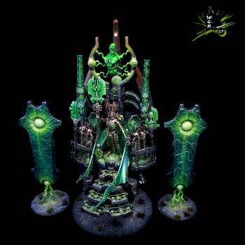 Szarekh The Silent King Necrons Warhammer 40K by CroWarGamePainting