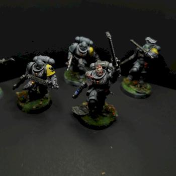 Space Wolf Intercessors by Matthew Snelson