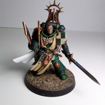 Warhammer 40k Master Lazarus Dark Angels by Dad Paints Minis