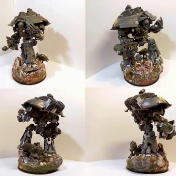 Space wolves Redemptor Dreadnought (conversion) 4 by Ulfhrafn Grim