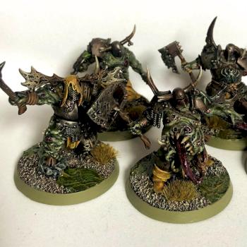 Putrid Blightkings unit #4 by Graishak