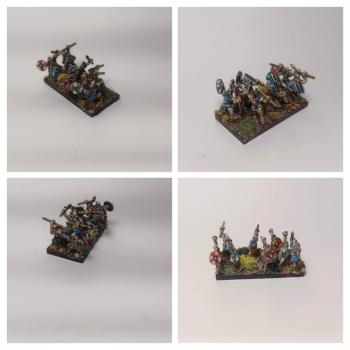 Norse Skirmishers by WillowManMiniatures