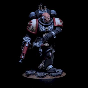 Black Templars primaris initiat by El Sabel