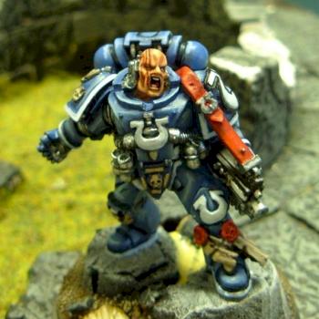 Space Marine Nid hunter by Omegaprime