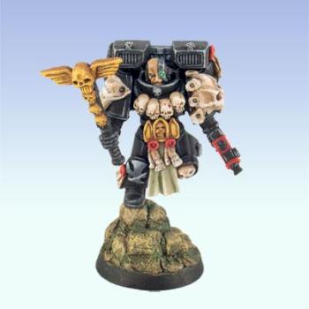 Space Marine Chaplain (converted) by leprechaun studio