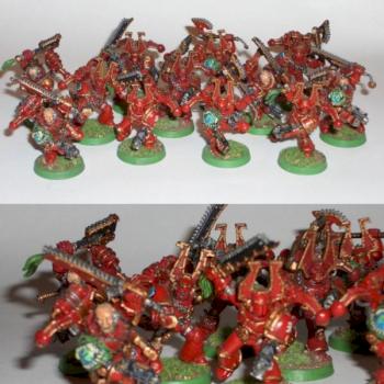 World Eaters Khorne Berzerkers by Chosen of Khorne