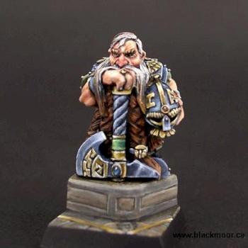 grumpy ol' Dwarf Lord by SaxonAngel