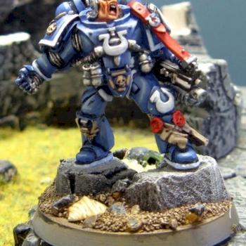 Space Marine Nid hunter by Omegaprime