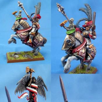 Magnetic Warhammer Empire General w/ Standard Mounted & Foot by misterjustin