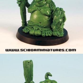 Uglyn Boss MIRIAM with Latex Servant "Work in progress"  from Scibor Monstrous Monsters by Scibor