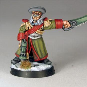 Imperial Guard Valhallan Lieutenant by witchhunter