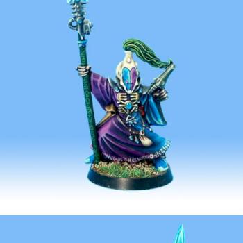 Eldar Warlock by Dzony