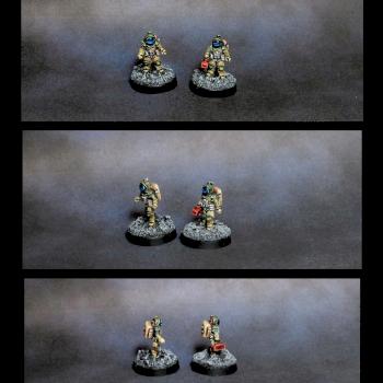 15mm Ground Zero Games Space Explorers by TheIronPainter