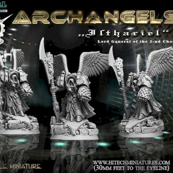 Archangel Isthariel by hitechminiatures