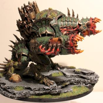 Chaos nurgle forgefiend by Ezray17