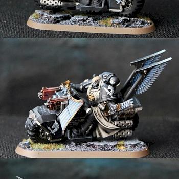 Dark Angels Ravenwing Bike Squadron by Purc