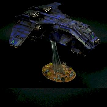 Pre Heresy Alpha Legion Storm Eagle by Wickedcarrot