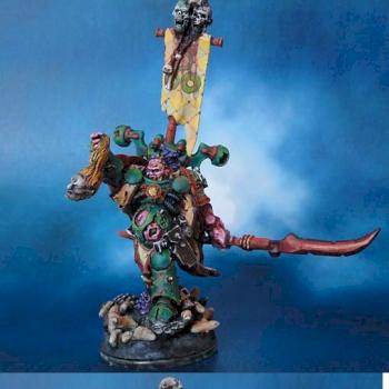 Nurgle Chaos Marine Sorcerer 2 by Swampy