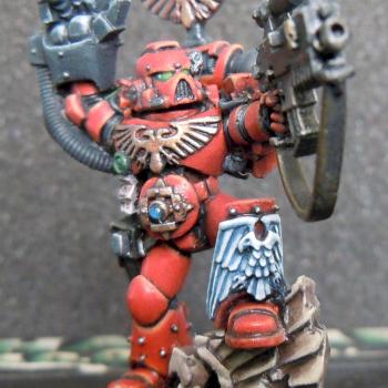 Blood Angels Limited Edition Veteran Sgt by IronKobra