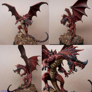 Red Dragon by StillLifeMiniatures