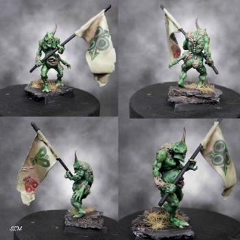 Nurgle Standard Bearer by StillLifeMiniatures