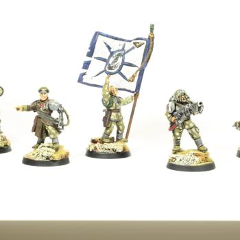 Imperial Guard Command Group by instant