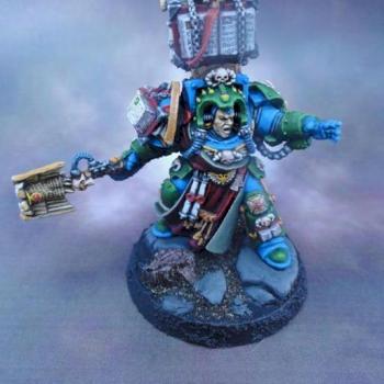 Salamanders Space Marine Librarian by Swampy