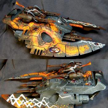 Eldar Wave Serpent by Ringil