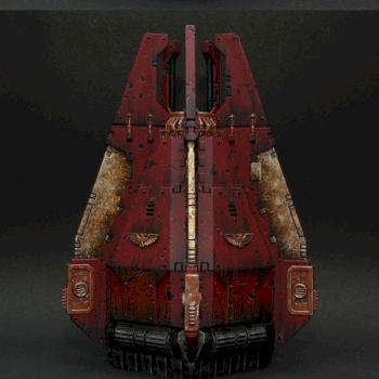 Space Marines Templars of Blood Drop Pod 4 / 5 by gimiak