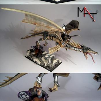 HIGH ELVES DRAGON by Miniatures Art Team by goblin1980