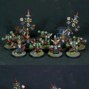 Chaos Dwarf Blood Bowl Team by NGArtStudios