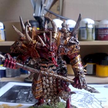 prince demon de khorne by systopus