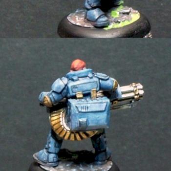 Reggie Van Zandt, Space Marine by xShaperx