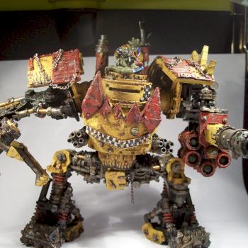 Space ork mega dread by Prockape1