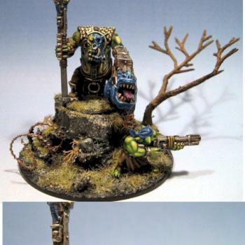 ork runtherd (again!) by Necroghast