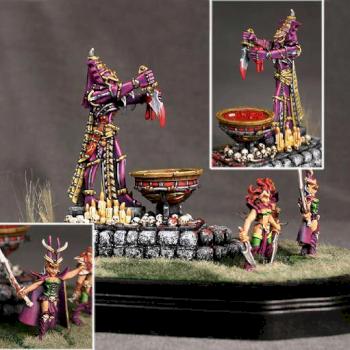 Dark Elves Cauldron of Blood by slidedog